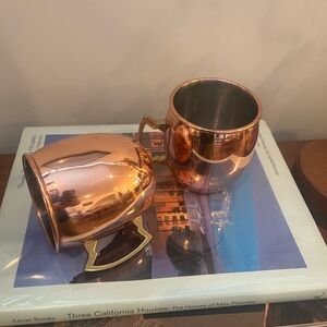 Two Moscow Mule Mugs